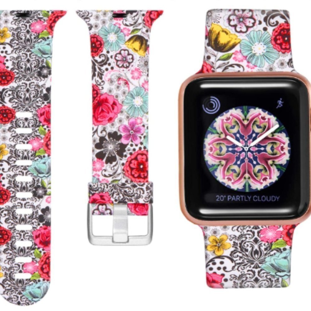 New Floral Luxury Apple Watch Band